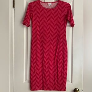 Lula Roe XS fitted full length dress